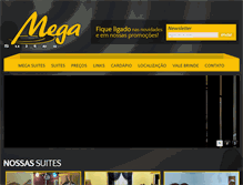 Tablet Screenshot of megasuites.com.br